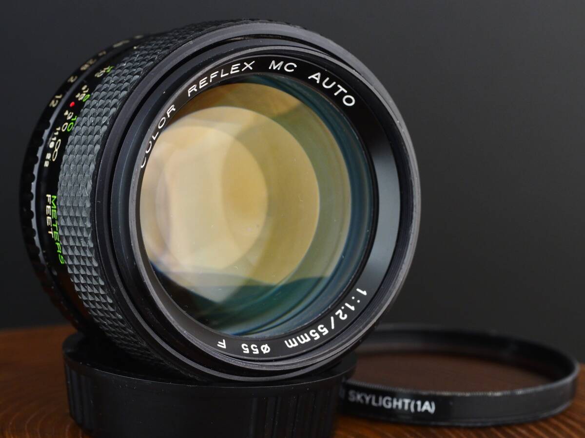 PORST COLOR REFLEX MC AUTO 55mm f1.2 PKマウント 富岡光学