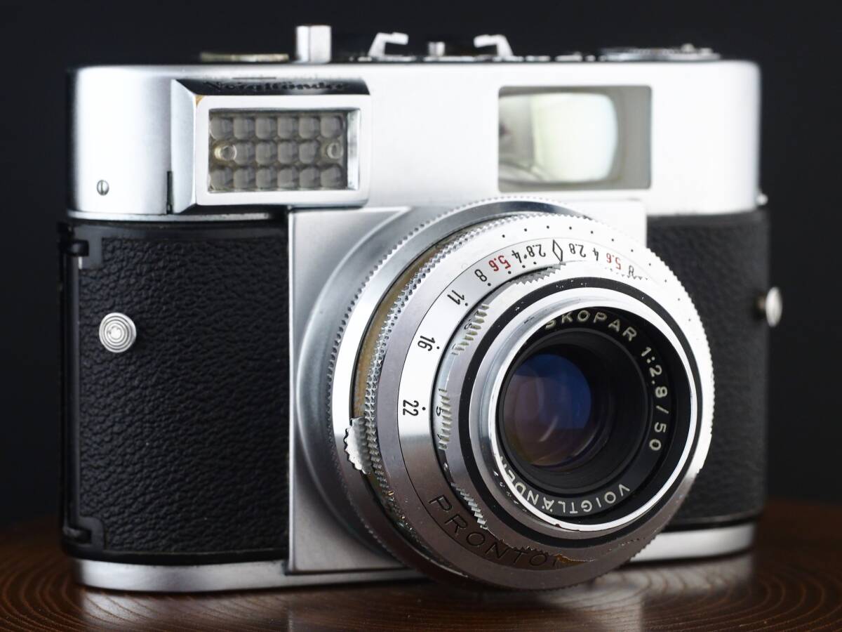 【完動】VITOMATIC l COLOR-SKOPAR 2.8/50 フォクトレンダー