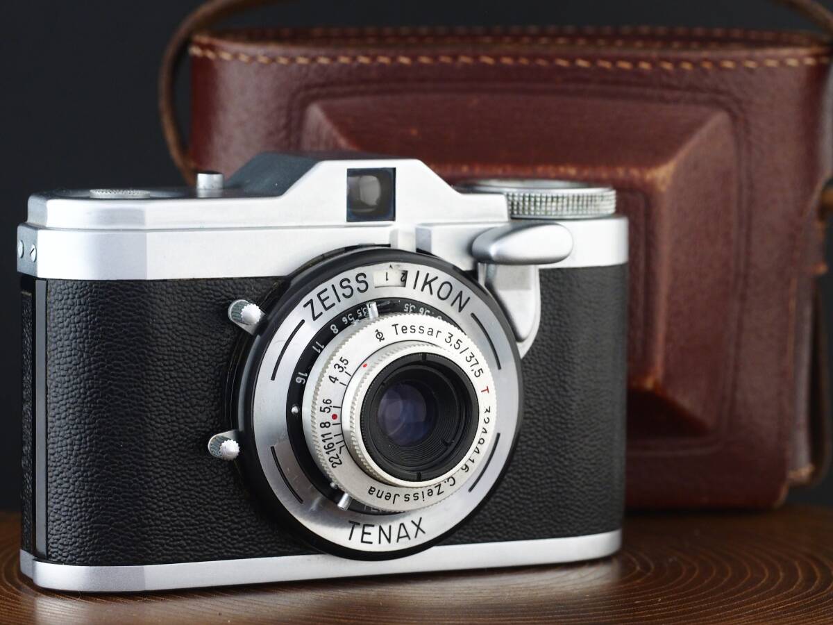 【完動】ZEISS IKON TENAX TESSAR 37.5mm f3.5 T タクソナ TAXONA 