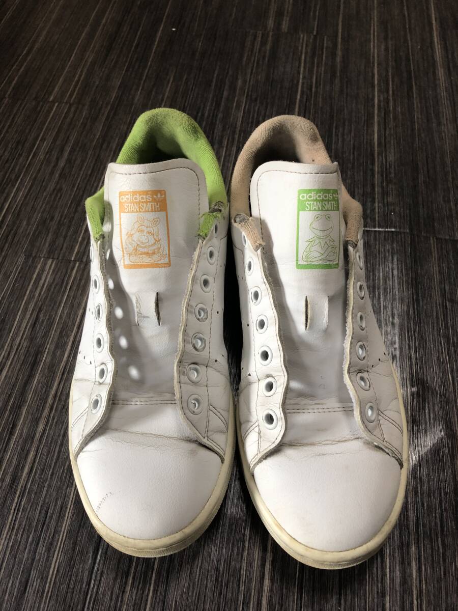 adidas アディダス　Disney x Stan Smith 'Miss Piggy & Kermit' ミスピギー　カミュート　GZ5863 US7 25cm 靴紐　チャーム無し
