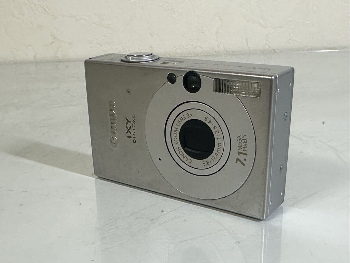 Canon キャノン IXY イクシー DIGITAL 10 PC1228 デジタルカメラ シルバー デジカメ コンパクトデジタルカメラ コンデジ 動作未確認