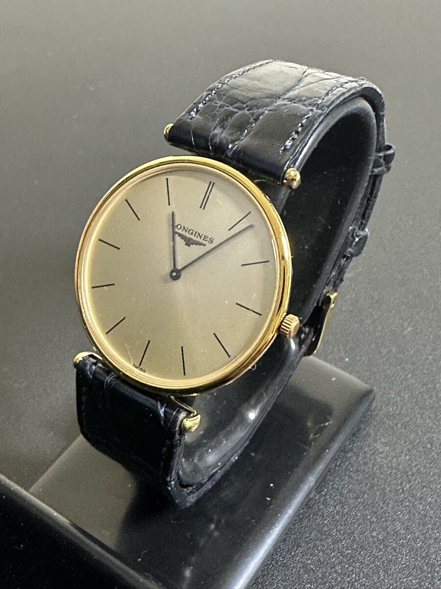 LONGINES ロンジン グランドクラシック L4.635.2 ラウンド 3針 メンズ用 腕時計 クォーツ 動作未確認 箱付き