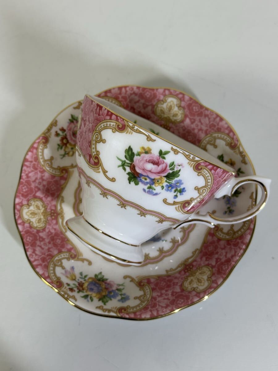 ROYAL ALBERT ロイヤルアルバート Lady Carlyle レディー カーライル カップ&ソーサー 1客 コーヒーカップ ティーカップ ブランド食器