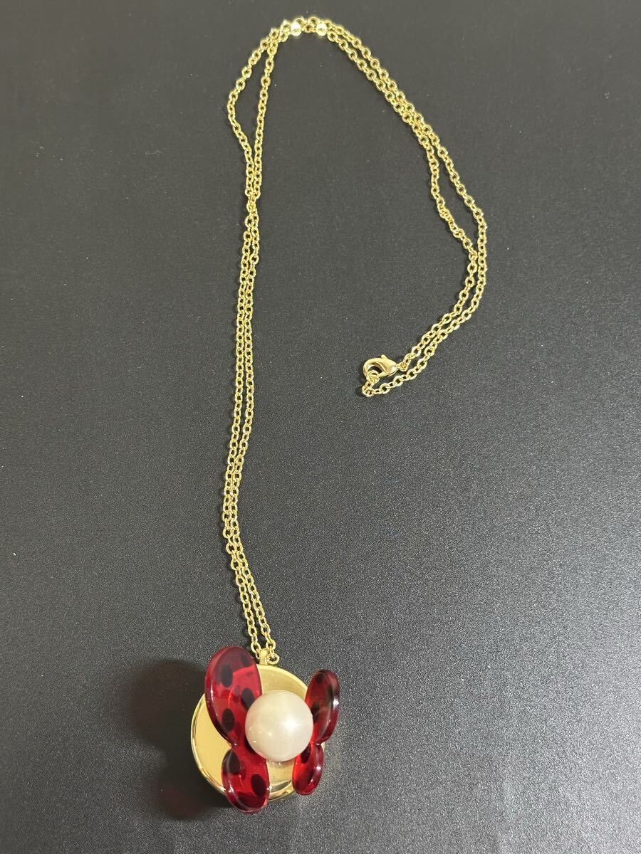 Marc by Marc Jacobs マークバイマークジェイコブス ドット バタフライ ソリッドパフューム ネックレス レディース ブランドアクセサリー