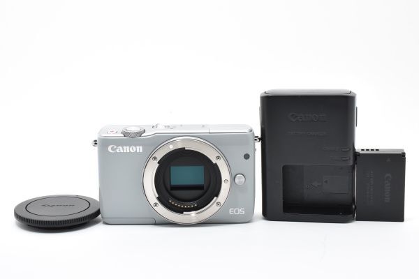 Canon EOS M10 ミラーレス一眼 デジタルカメラ ボディ グレー [#2825167A]