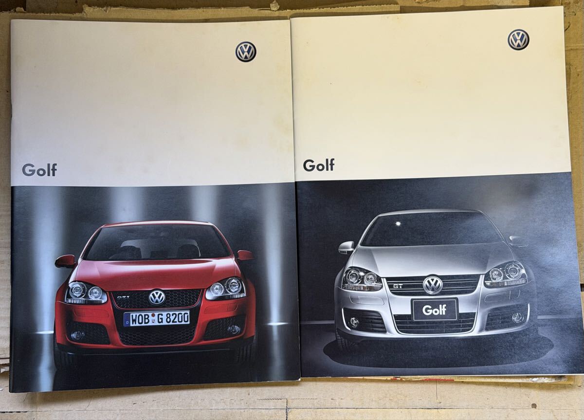 フォルクスワーゲン ゴルフ GTI GT カタログ 2冊セット ゴルフ5