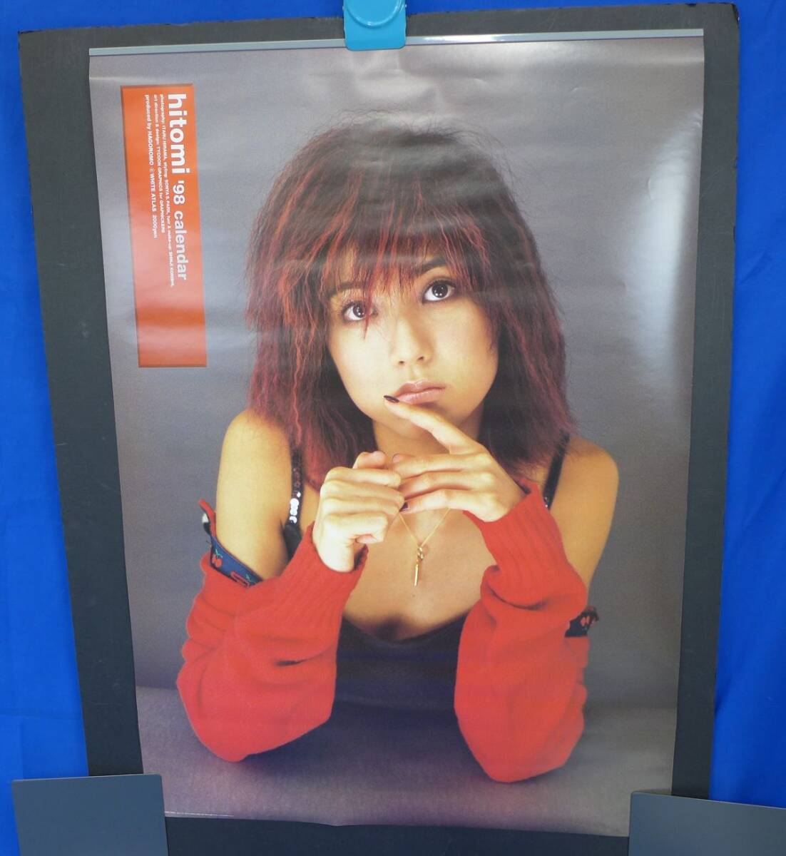 ポQ3726＜カレンダー・未使用保管品＞　hitomi 　1998年カレンダー　CL-106