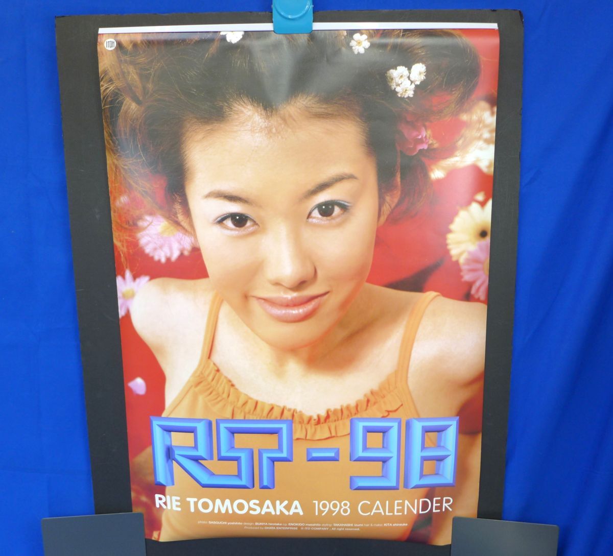 ポQ3720＜カレンダー・未使用保管品＞　ともさかりえ　1998年カレンダー　CL-26　
