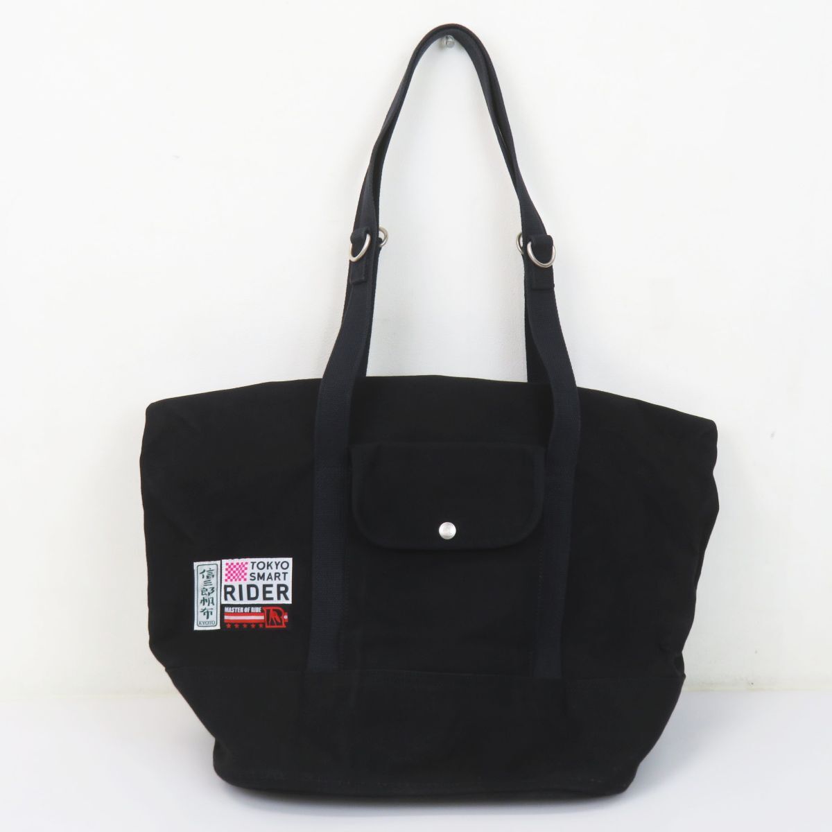 佐百R9891◆ライダース バック【RIDE×一澤信三郎帆布×東京スマートライダー トリプルコラボ バッグ】しんざぶ/バイクグッズ/トートカバン