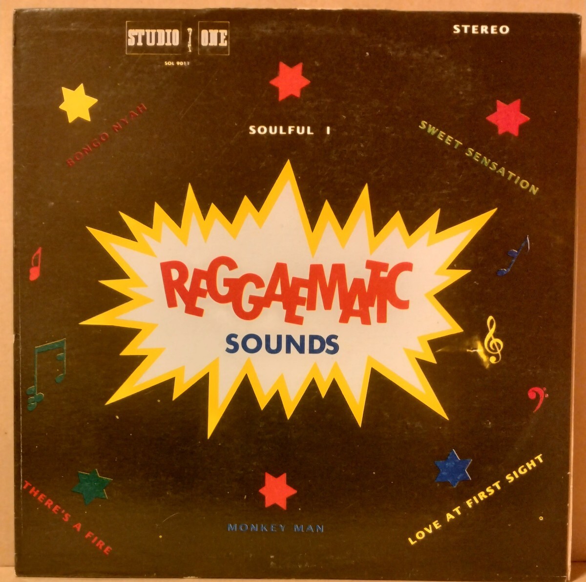 【60s Reggae LP 】 V.A / Reggaematic Sounds Studio One SOL9011 ジャマイカ盤 レゲエ スタジオワン jamaica Coxsone Singers他 1969年