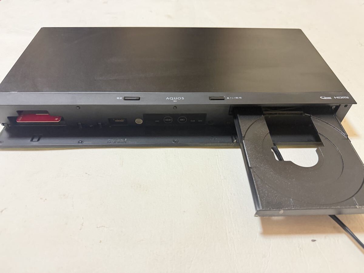 SHARP AQUOS BD 2B-C10DT1 1TB ブルーレイレコーダー 動作確認済み キズあり 本体のみ