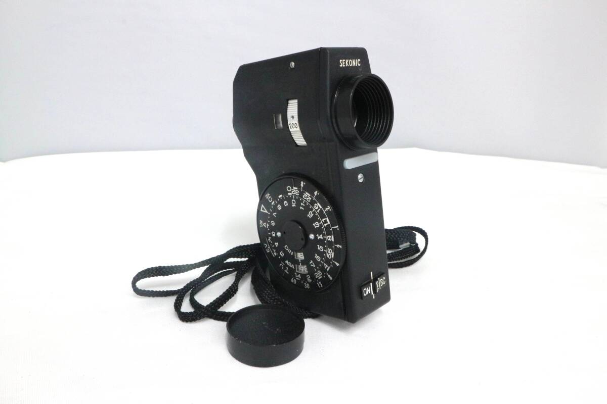 【希少】SEKONIC セコニック L-228 ZOOM METER ズーム露出計 針振れ確認済み ズーム機能搭載 当時物 クラシック 撮影用品 中古現状品 Y277
