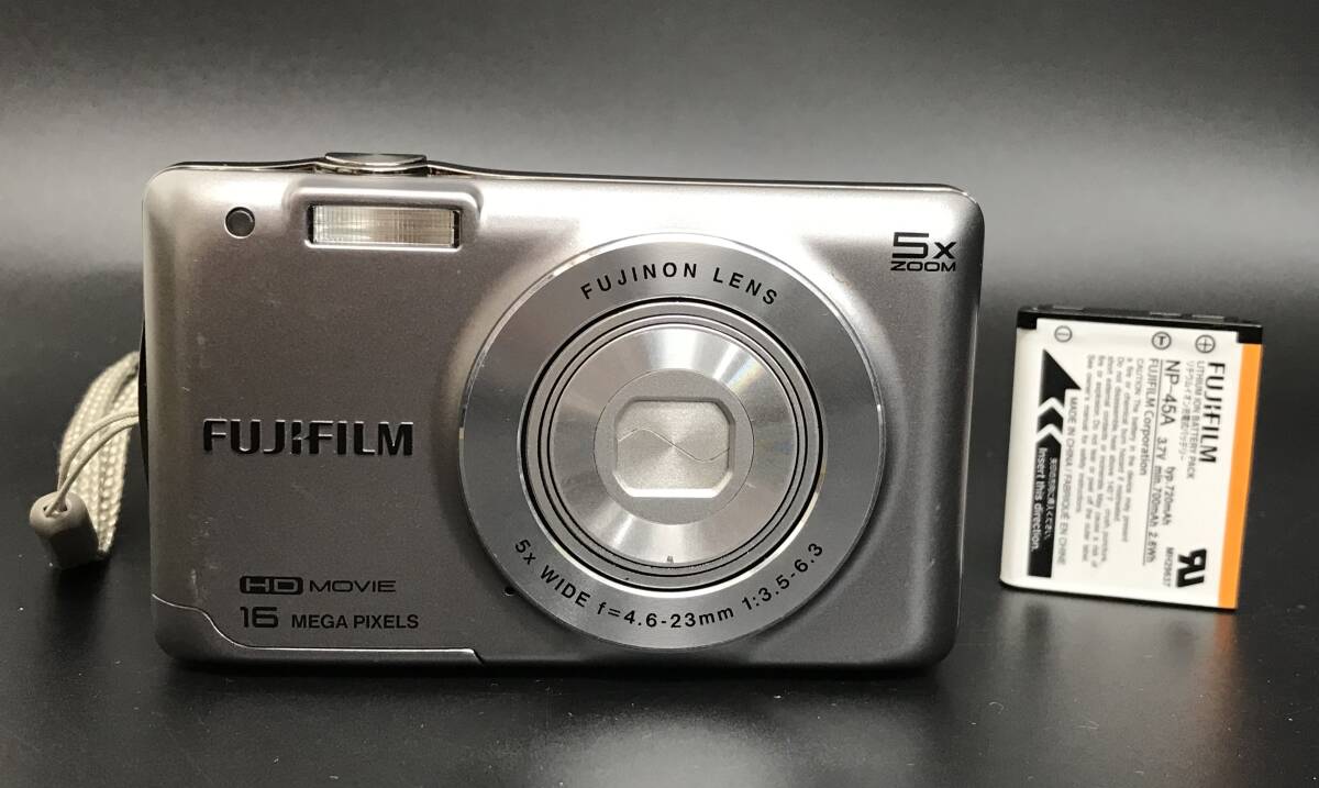 N1341 富士フイルム FUJIFILM FinePix JX690 シルバー 動作未確認 ジャンク品 カメラ コンパクトデジタルカメラ デジカメ 
