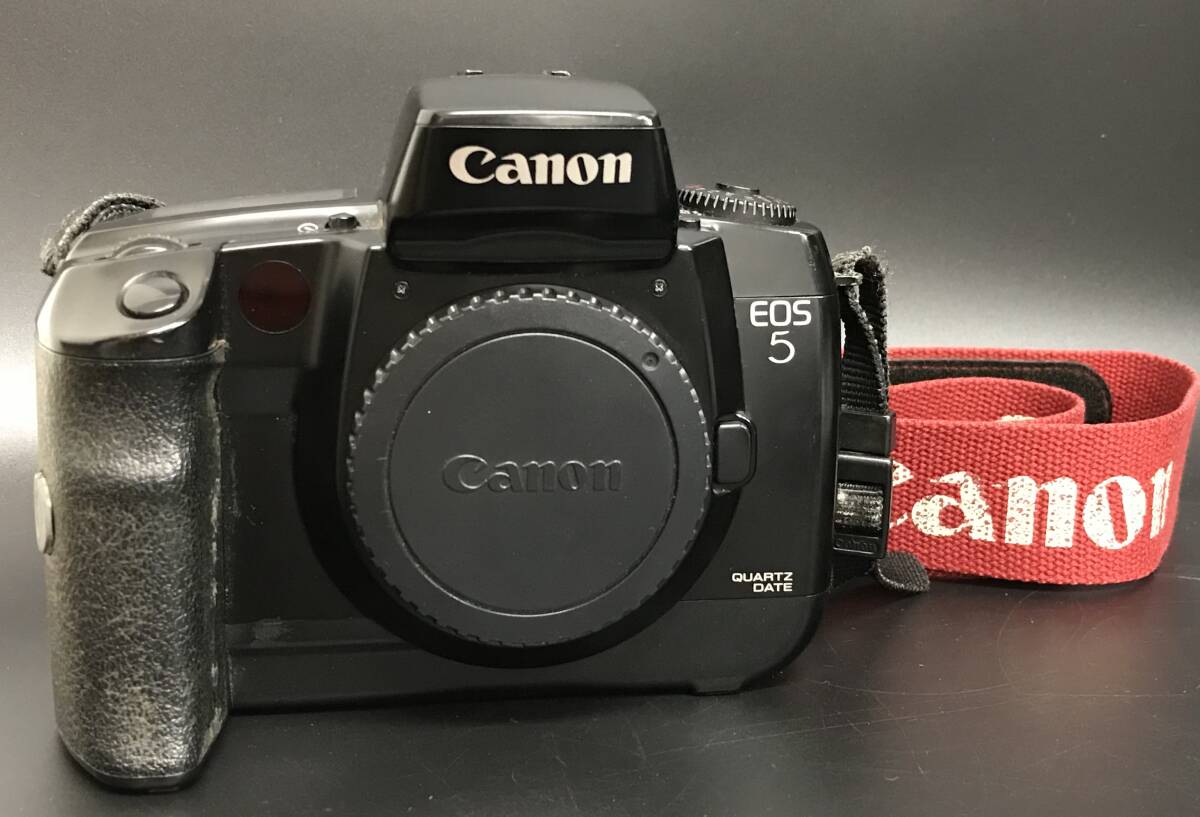 N1347 キャノン Canon EOS5 ブラック 黒 動作確認済み フィルムカメラ カメラ CANON EOS 