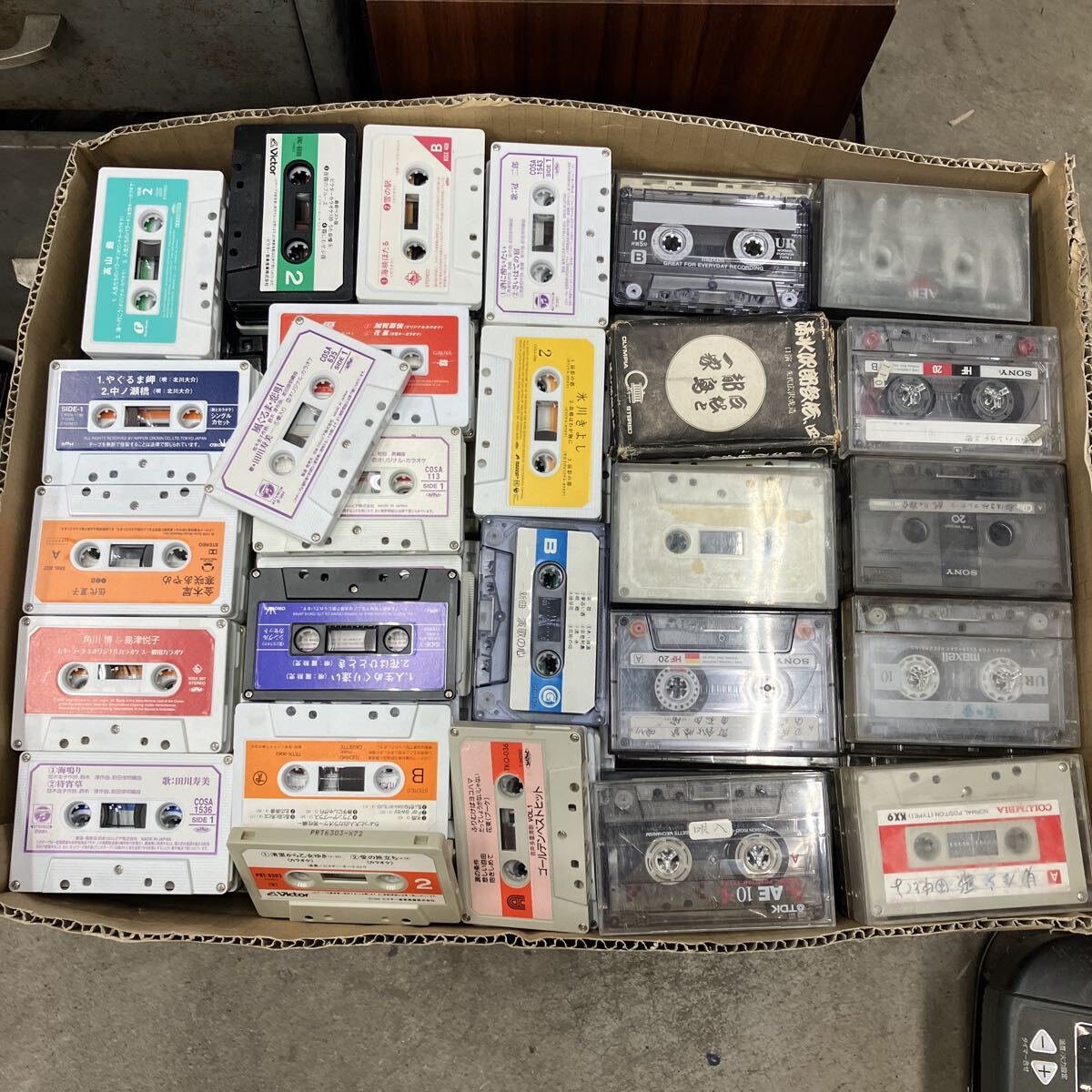 925. カセットテープ14kg 前橋市から