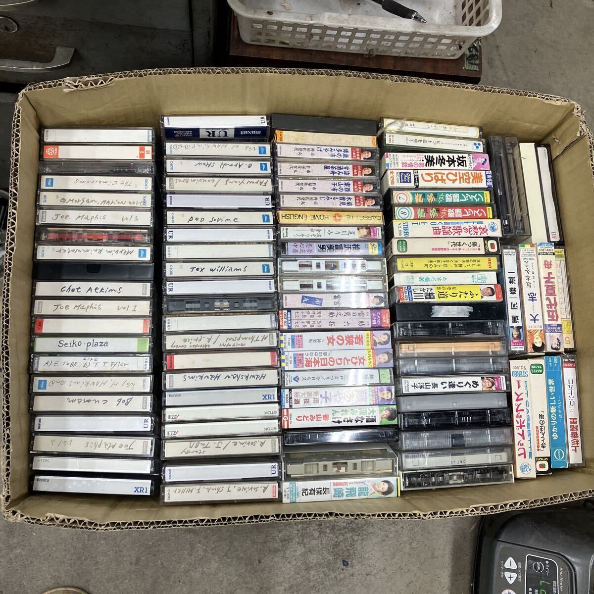 930. カセットテープ18kg 前橋市から