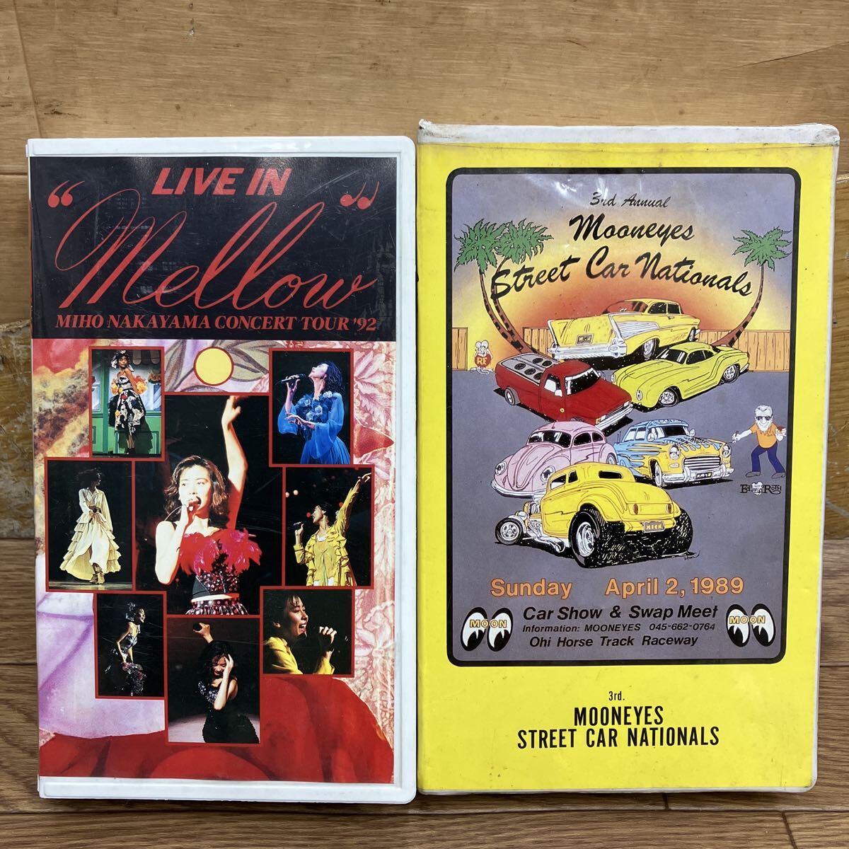 943. VHS中山美穂とMOONEYES 前橋市から