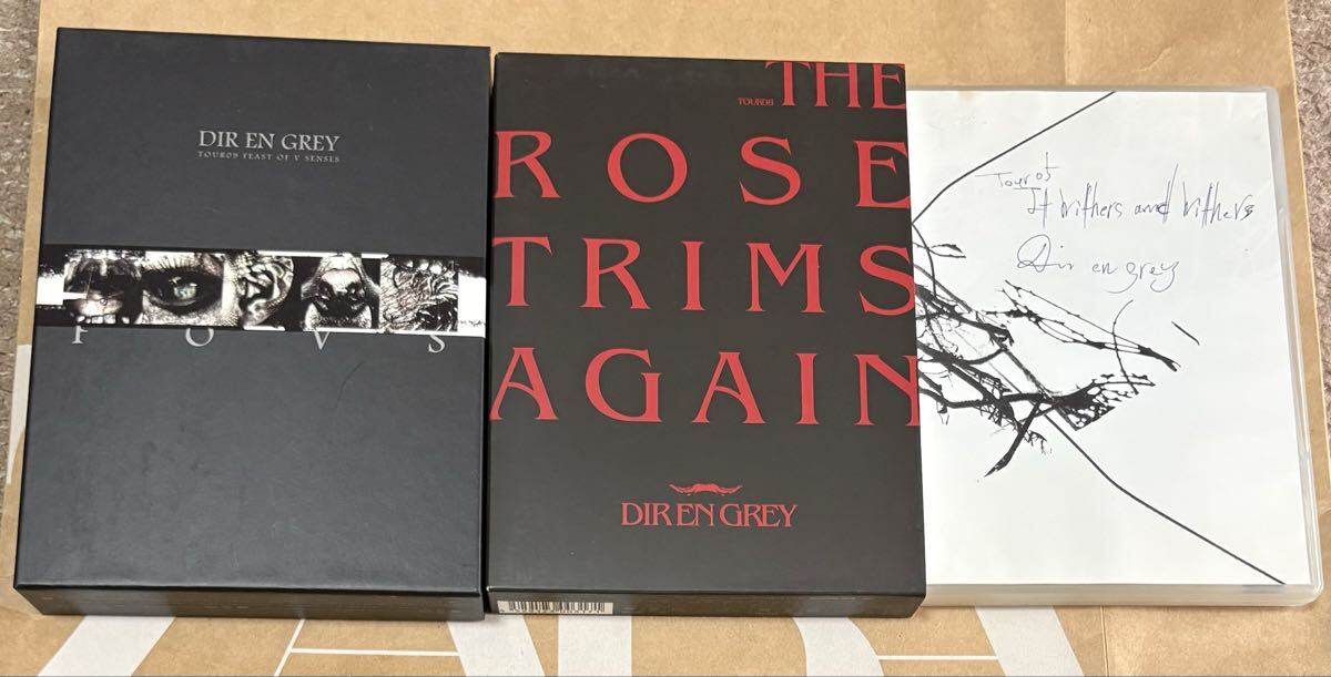 最安 DIR EN GREY　DVD　セット　OUR09 FEAST OF V SENSES・TOUR 05 It Withers and Withers ・TOUR 05 It Withers and Withers 