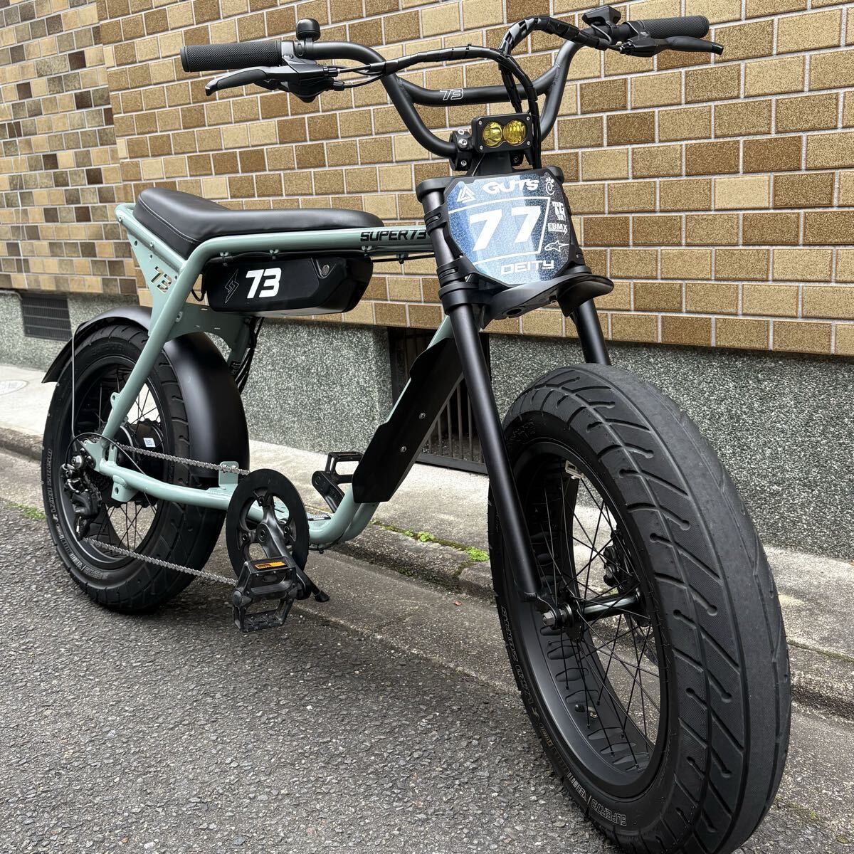 正規品 SUPER73 ZX アガベグリーン スーパー73 カスタム 超美品