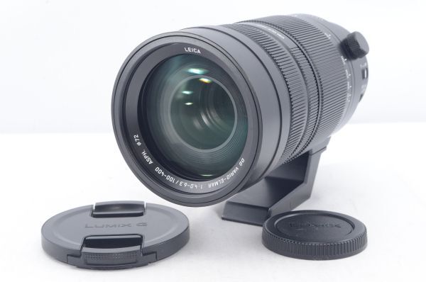 良品★Panasonic パナソニック LEICA DG VARIO-ELMAR 100-400mm F4.0-6.3 ASPH./POWER O.I.S H-RS100400 超望遠ズームレンズ R5444