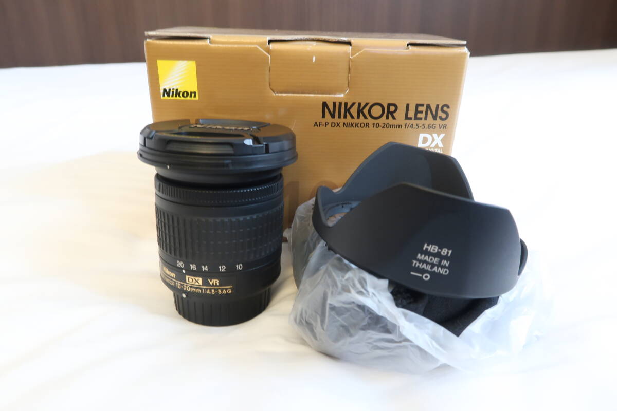 NIKON ニコン　AF-P DX NIKKOR 10-20mm f4.5-5.6G VR