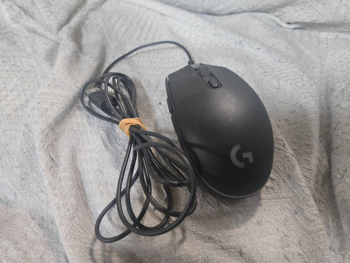 logicool G203 LIGHTSYNC ロジクール　有線ゲーミングマウス G203 ブラック　■mg2