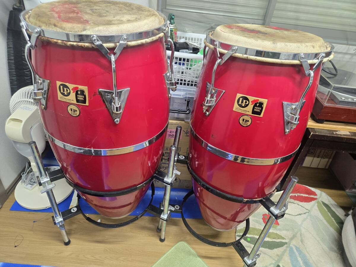 LP/ラテンパーカッション PATATO MODEL コンガ スタンド付属　■y4