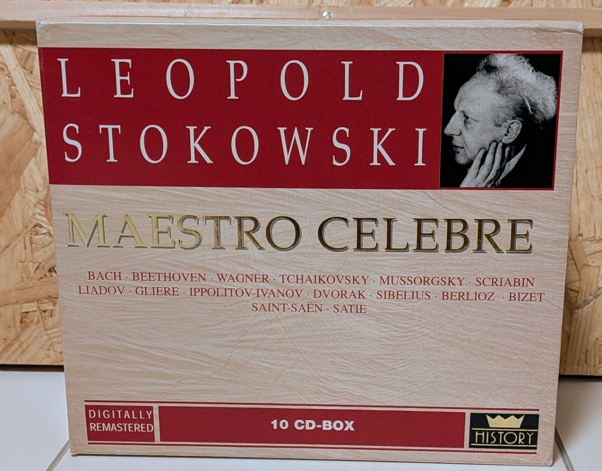 ストコフスキー CD BOX 10枚組 Maestro Celebre 名盤集 Leopold Stokowski