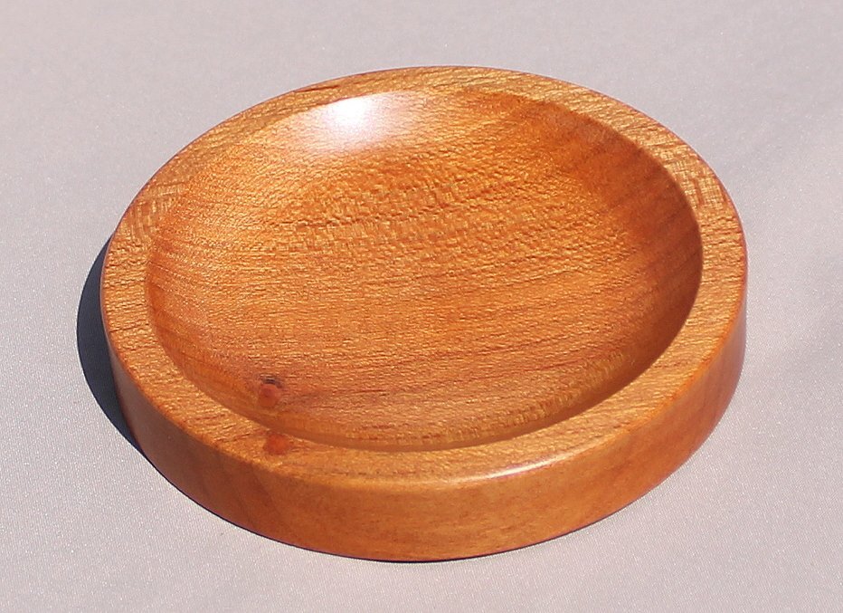 喜鮒　共木仕上げ　うどん皿　ケヤキ　中古美品