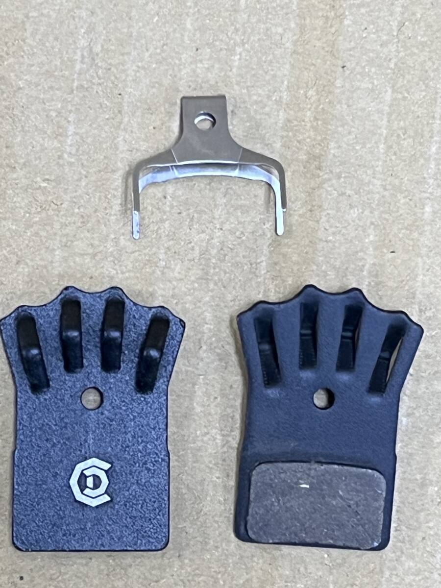 cycledesign DiscBrakePads　シマノフラットマウント対応 レジンパワープラス　1セット