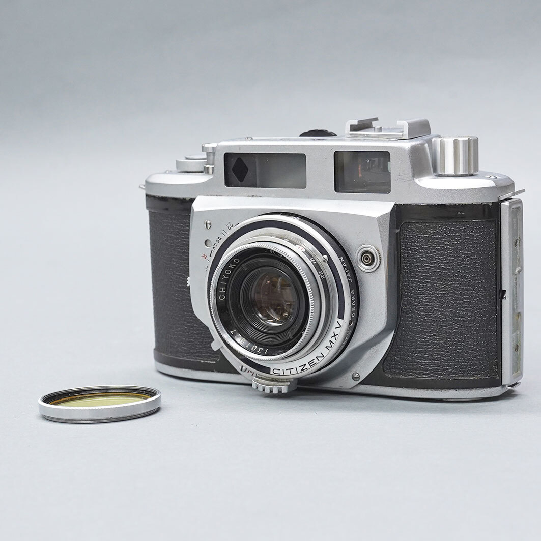 【40】minolta A・2　CHYOKO ROKKOR 2.8/45付き　ミノルタ　A・２カメラ