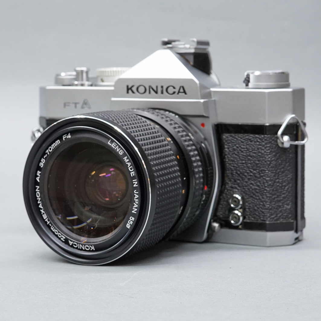 【40】KONICA　FTA　KONICA ZOOM-HEXANON AR 35~70mm　F4　レンズ付