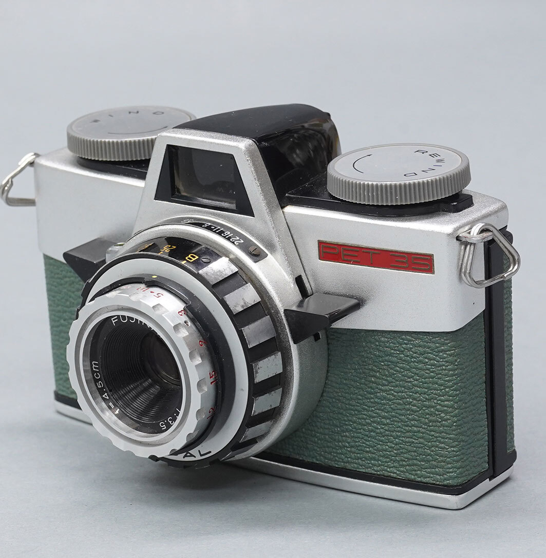 【40】FUJIFILM　フジペット　３５　FUJINAR-K　f=4.5cm　1：3.5　レンズ付