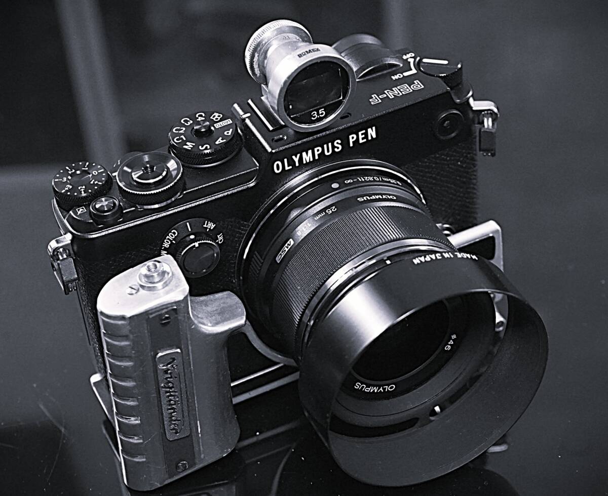 オリンパス用アルミグリップ　ボディーガード　OLYMPUS PEN-F*E-P1*E-P5*OMD E-M5　　