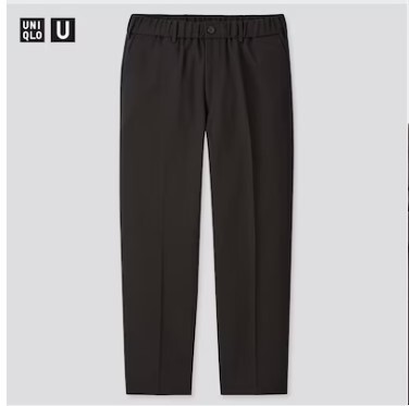 UNIQLO U（ユニクロ ルメール コラボ）ワイドフィットテーパードパンツ BLACK XL 新品未使用タグ付き レア