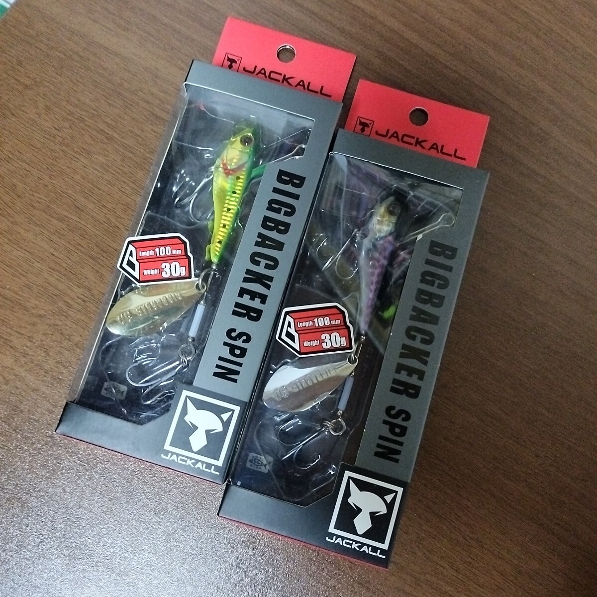 ① ジャッカル ビッグバッカースピン　セット　新品未使用