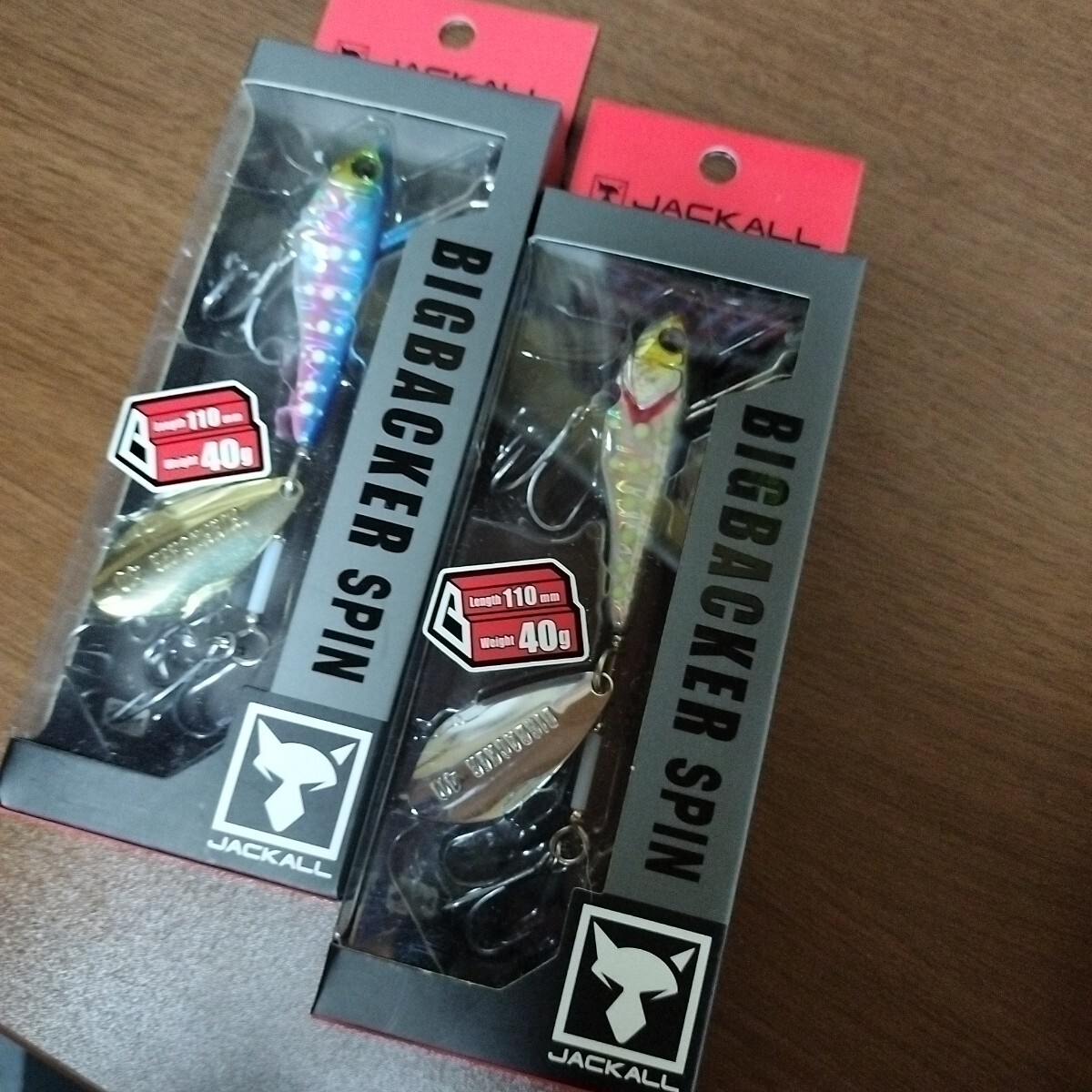 ② ジャッカル ビッグバッカースピン　セット　新品未使用