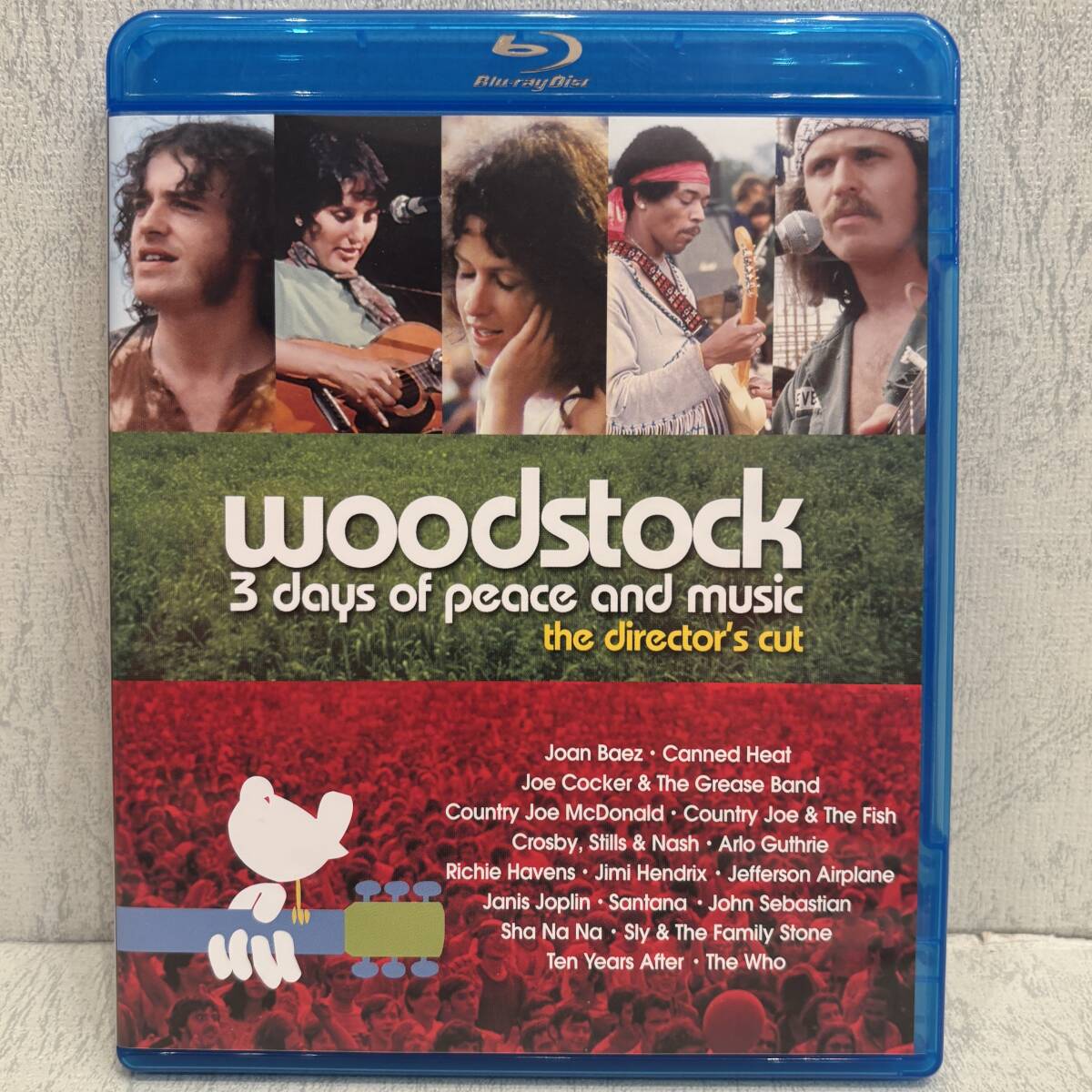 送料無料◇希少!Blu-ray◇ディレクターズカット ウッドストック 愛と平和と音楽の3日間 Woodstock/ジミ・ヘンドリックス JIMI HENDRIX 
