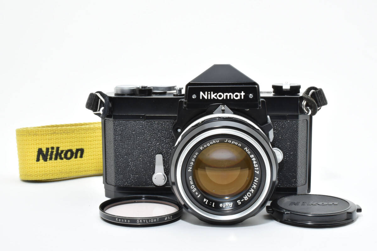 ★美品★ ニコン Nikon Nikomat FTN 35mm 一眼レフフィルムカメラ 50mm F1.4 #28134