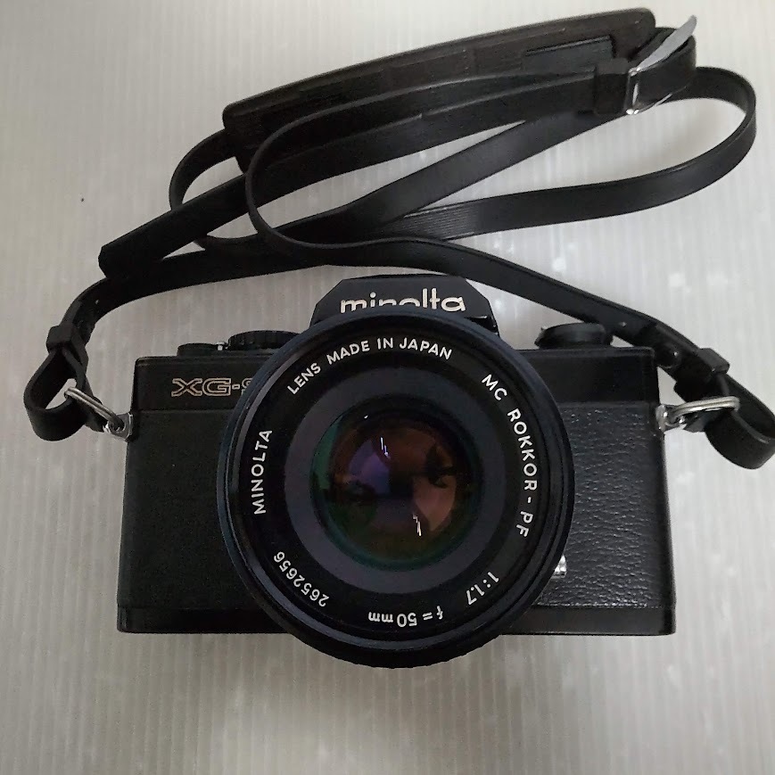 ●[現状品] ミノルタ Minolta XG-S 35mm 一眼レフフィルムカメラ 50mm F1.7 8004764