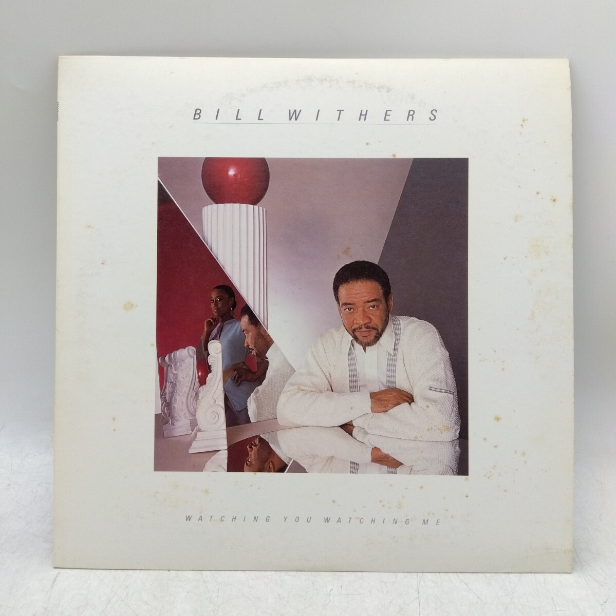 【保管品】 Bill Withers/Watching You Watching Me LP インナー付き CBS SONY盤 28AP3032 ソウル R&B ファンク ポップス ゴスペル DM0421O