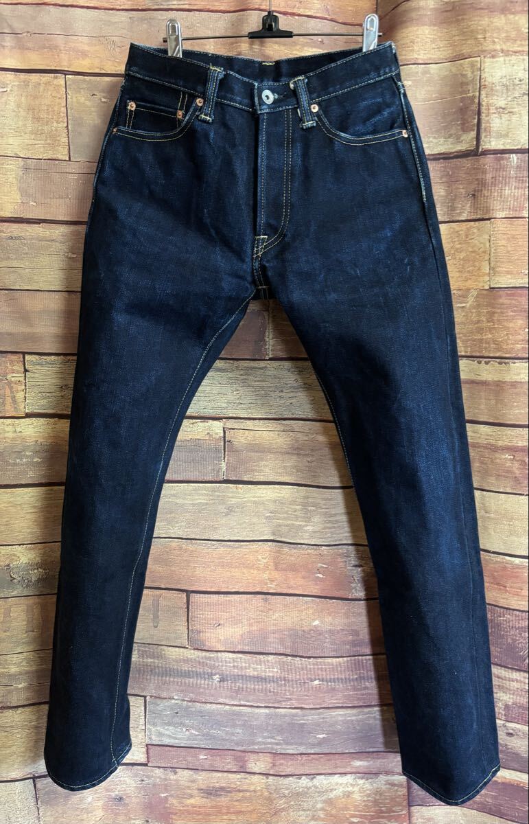 【中古】IRON HEART アイアンハート xx 25oz IH-634-XHS W31 L34 セルビッチ ストレート デニム 重厚感 エイジング 古着 DM0414M