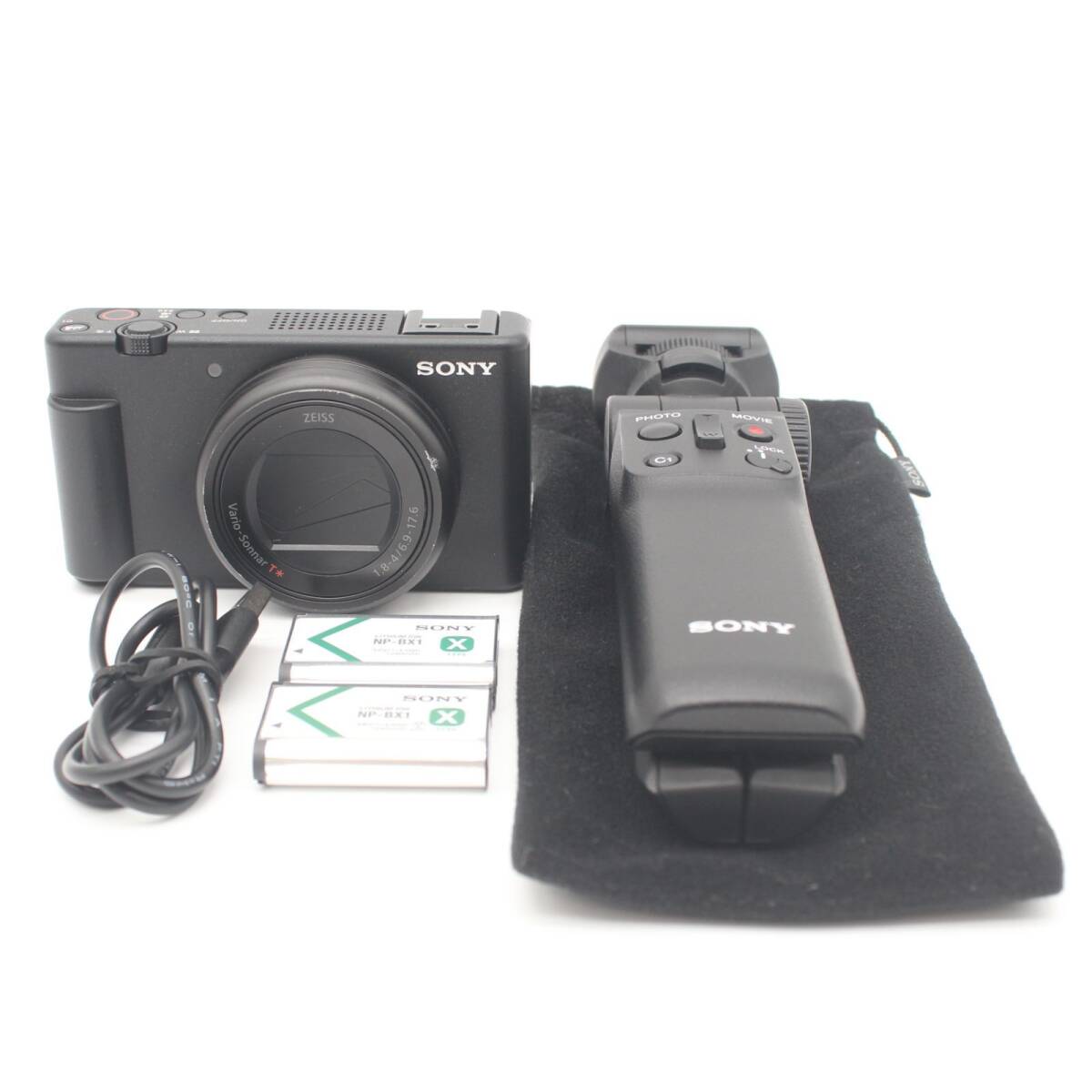 ≪並品≫ SONY VLOGCAM ZV-1II シューティンググリップキット ブラック #20260318-3377