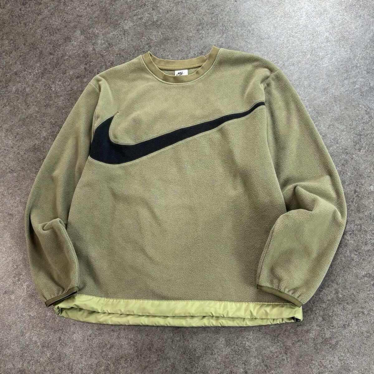 NIKE AS M NK CLUB+ FLC CREW ナイキ クラブ+ フリースシャツ ウィンタライズド クルーネック スウッシュ XL ビッグサイズ DQ4895-222
