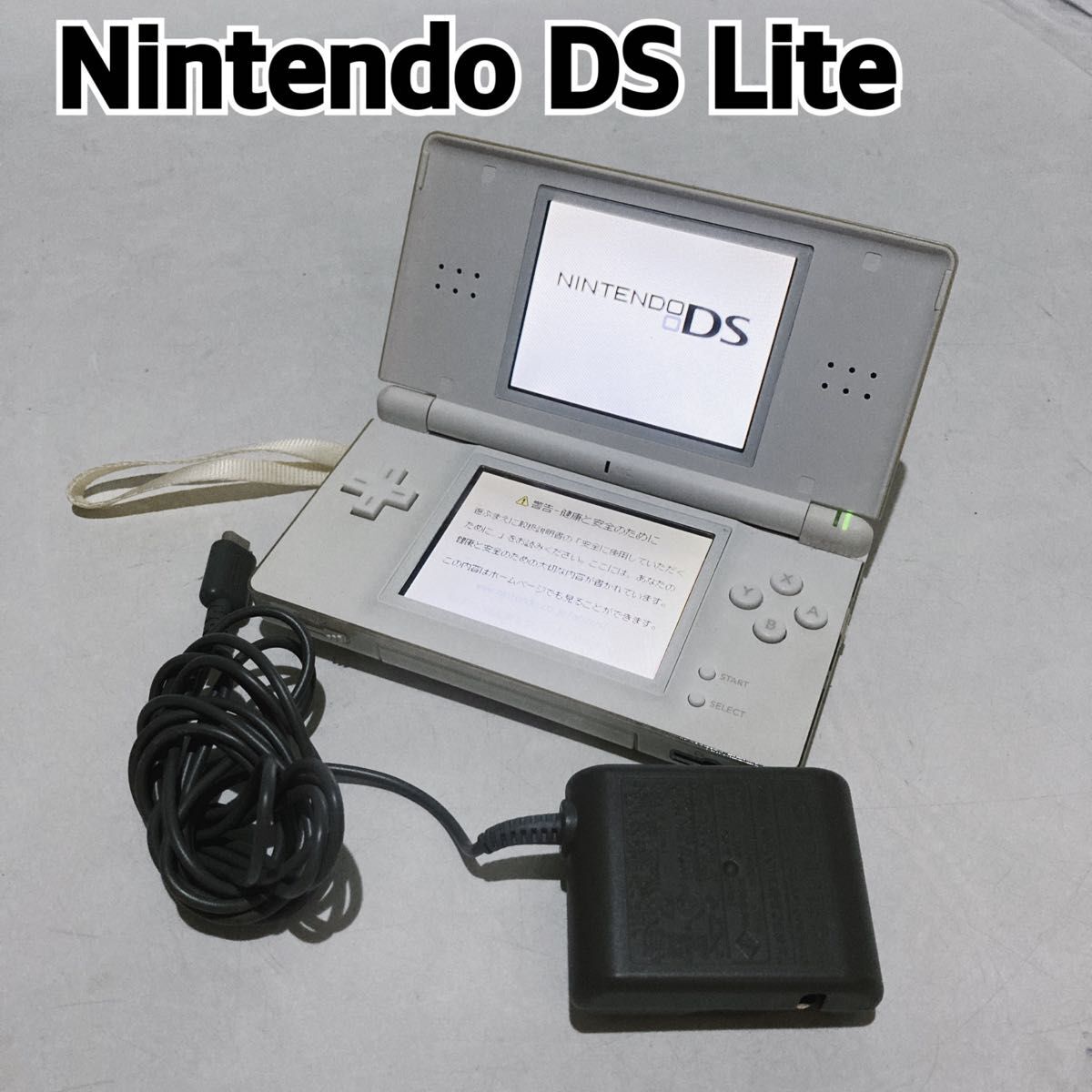 Nintendo DS Lite ホワイト 本体 動作確認済み 任天堂
