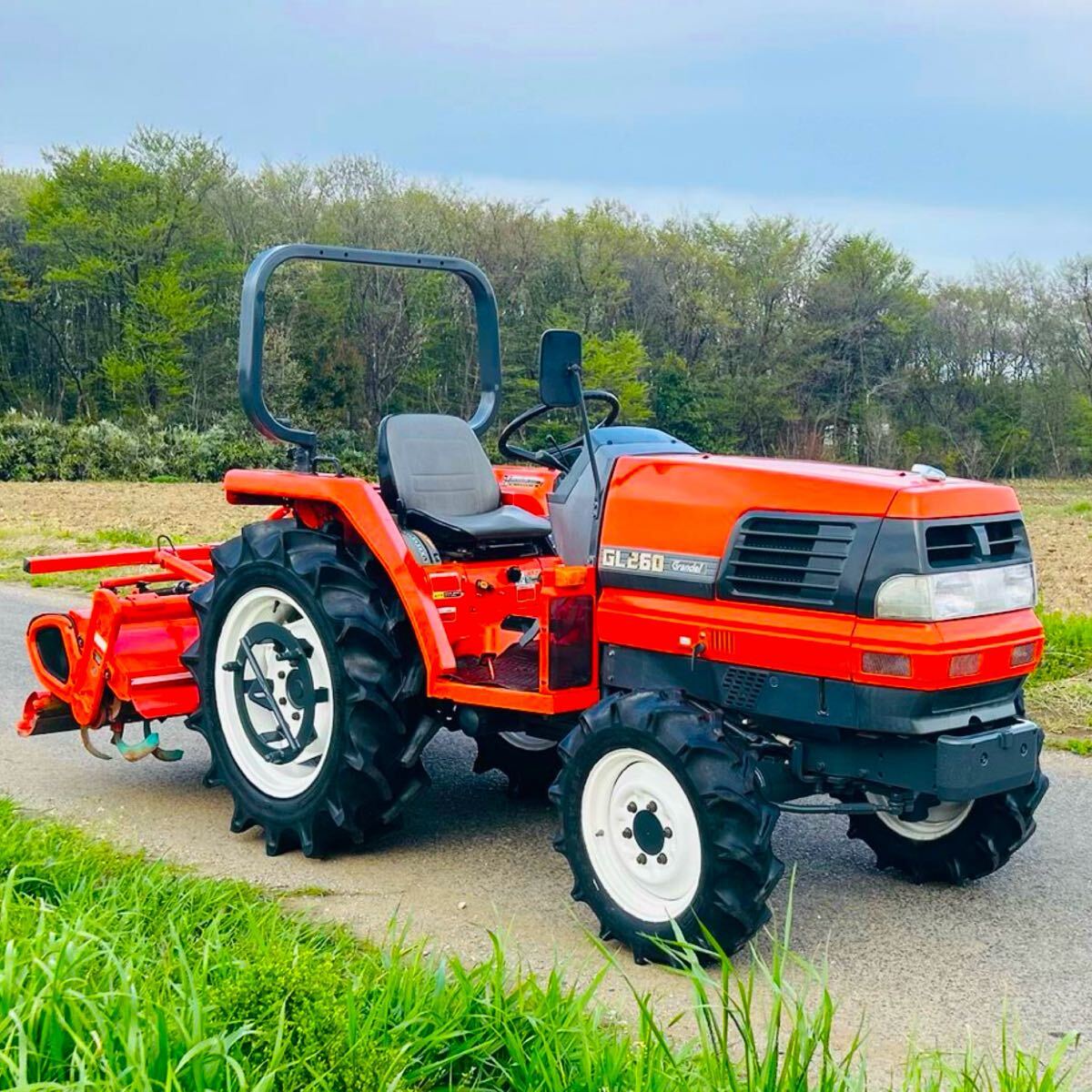 ★★ トラクタークボタ GL 260 ★26馬力★倍速★パワステ★時間629h★4WD★自動水平★ポンパ★バックアップ★PTO逆転★AD★ワンタッチ★