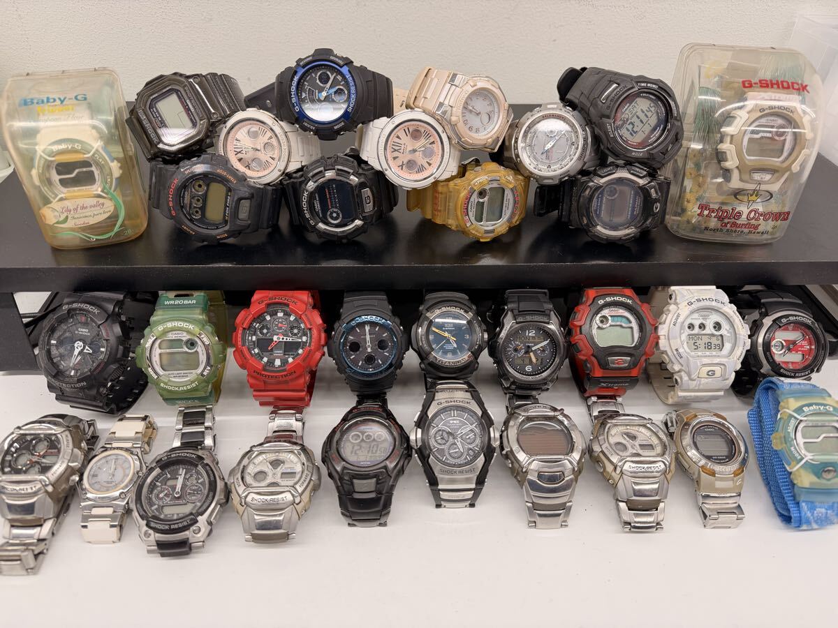 【4】 CASIO カシオ G-SHOCK Gショック Baby-G 腕時計 時計 まとめ 動作未確認 ジャンク