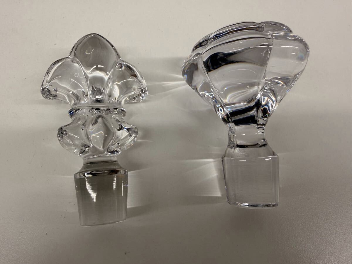 【4/9M】 Baccarat バカラ レミーマルタン ルイ13世 ヘネシー 栓 ガラス クリスタル ストッパー まとめ 