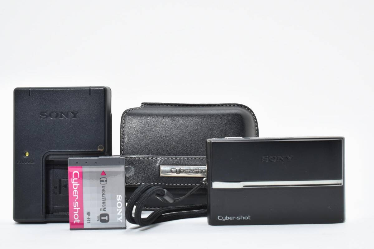 SONY ソニー Cyber shot サイバーショット DSC-T9 スーパースタディショット ケース付き #D98