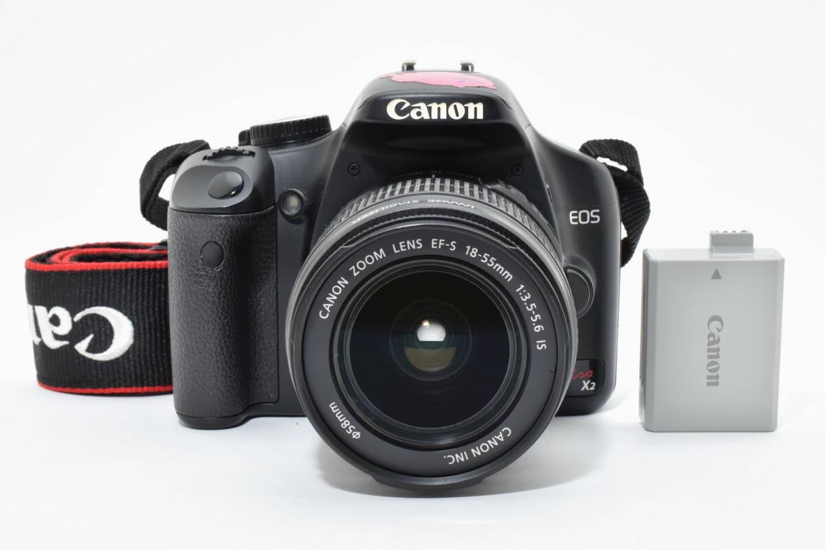 Canon キヤノン EOS Kiss X2 18-55mm レンズキット　デジタル一眼レフ #D99